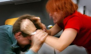 domestic violence by woman