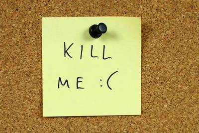 EUTHANASIA Post it note